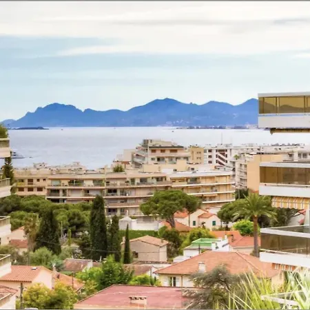 Canelle- Beau 2p,tout Confort, Vue Mer, Piscine 앙티브