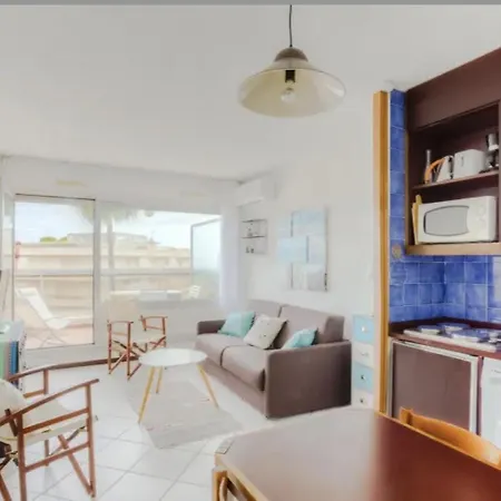 Canelle- Beau 2p,tout Confort, Vue Mer, Piscine 公寓