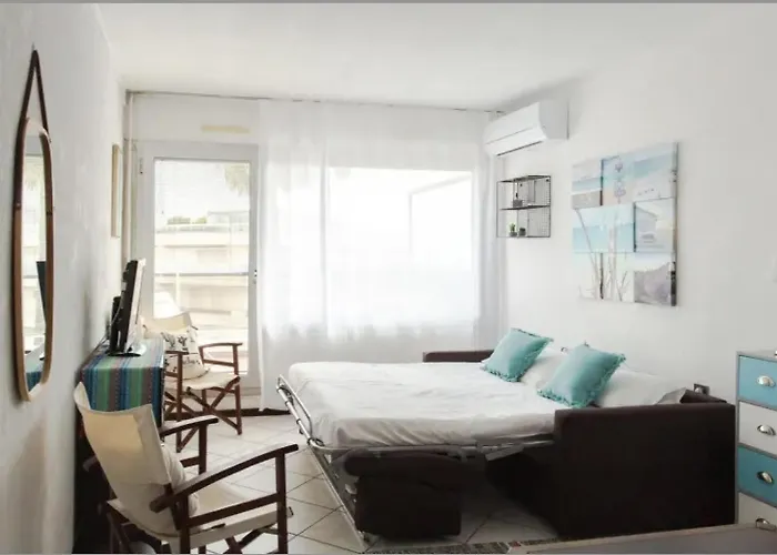 Apartment Canelle- Beau 2p,tout Confort, Vue Mer, Piscine Antibes